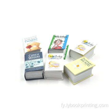 Oanpasse Tiny Book Printing Hard Cover